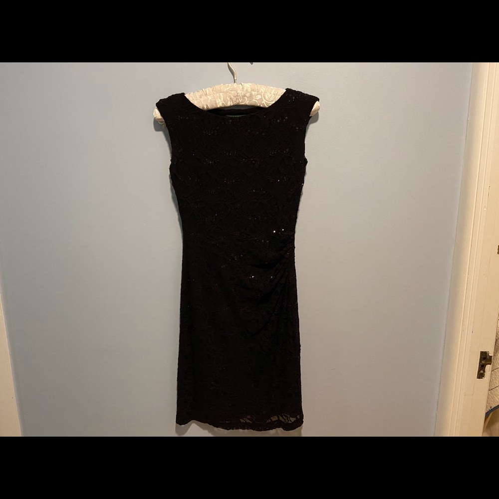 Lauren Ralph Lauren Black Cocktail Dress